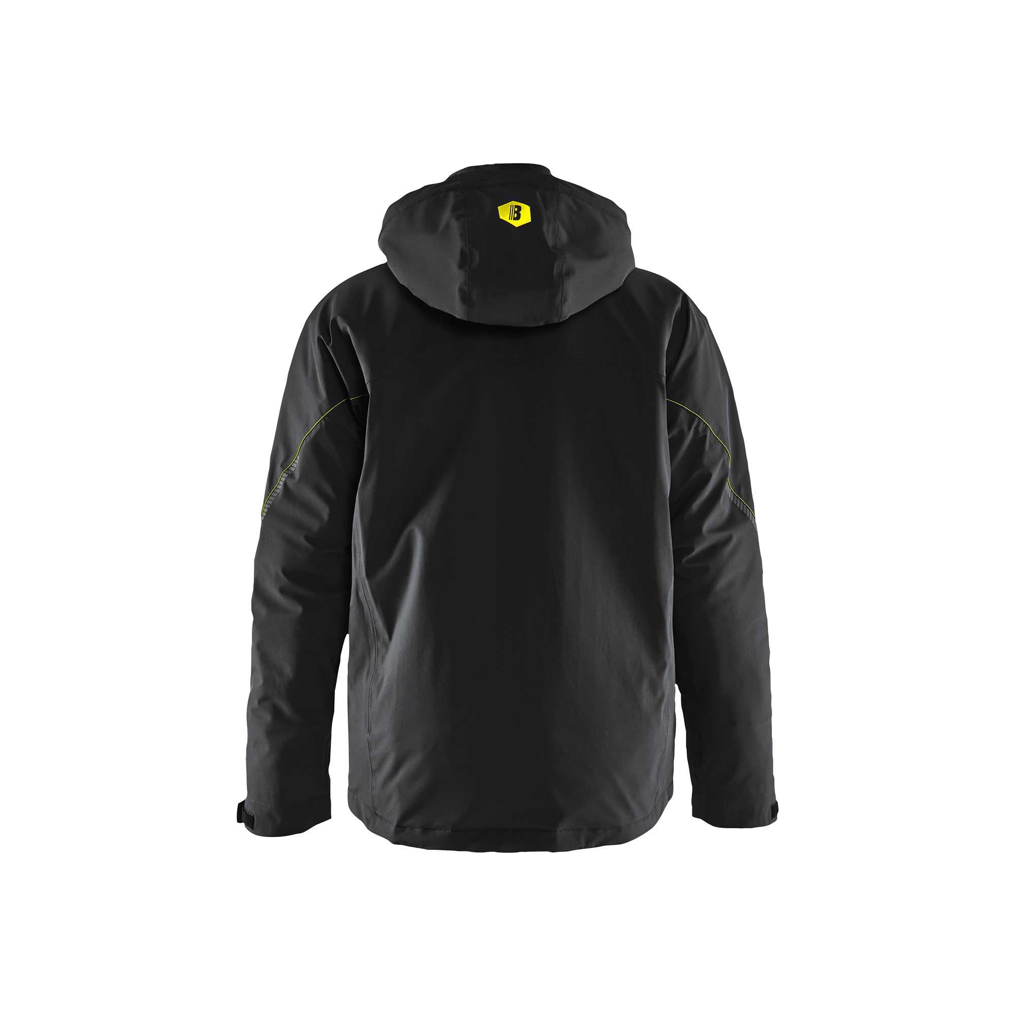BLAKLADER 44841917 Lightweight lined Winter Jacket Stretch Hi Vis Reflective Work Jacket MEN - Waterproof